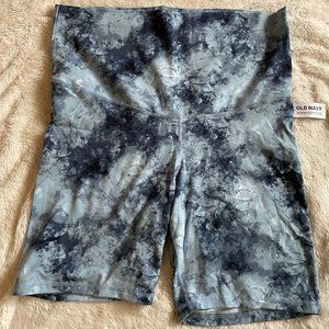 Old Navy Active Powerchill High Rise Maternity Biker Shorts